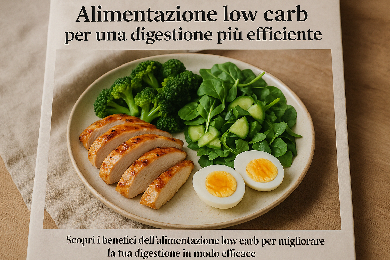 Scopri i benefici dell'alimentazione low carb per migliorare la tua digestione in modo efficace.