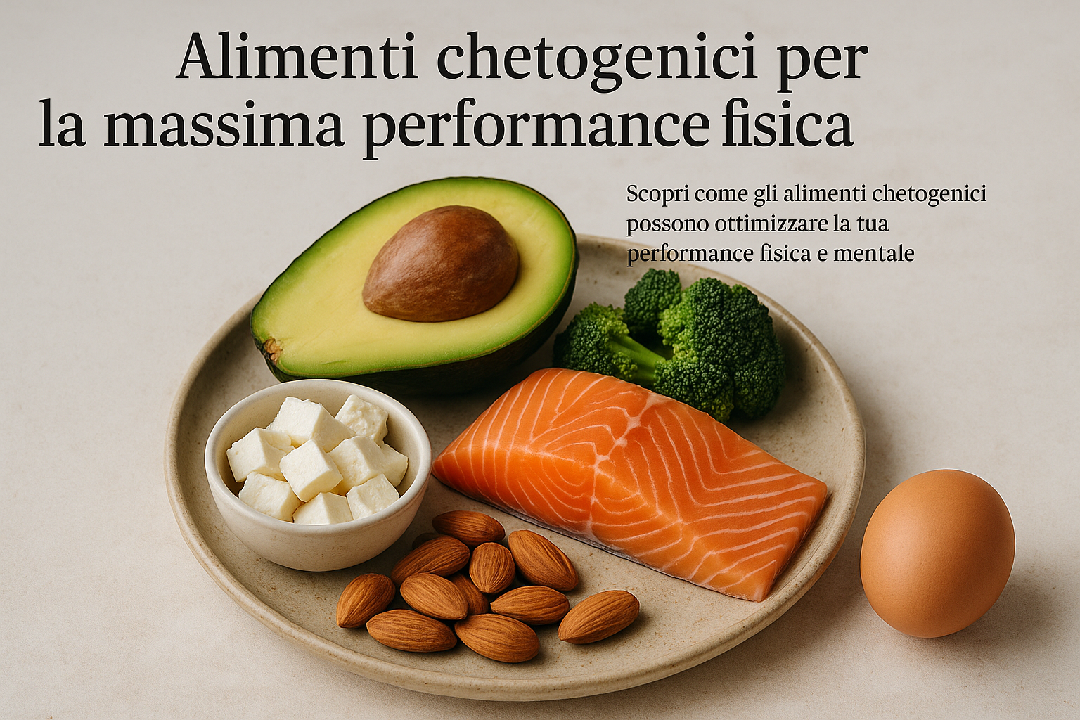 Scopri come gli alimenti chetogenici possono ottimizzare la tua performance fisica e mentale.