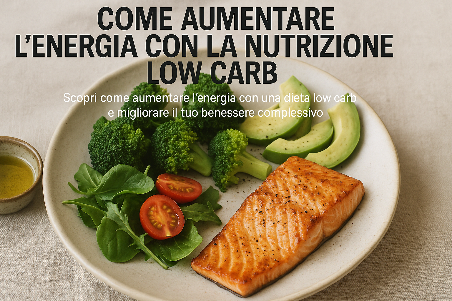 Scopri come aumentare l'energia con una dieta low carb e migliorare il tuo benessere complessivo.