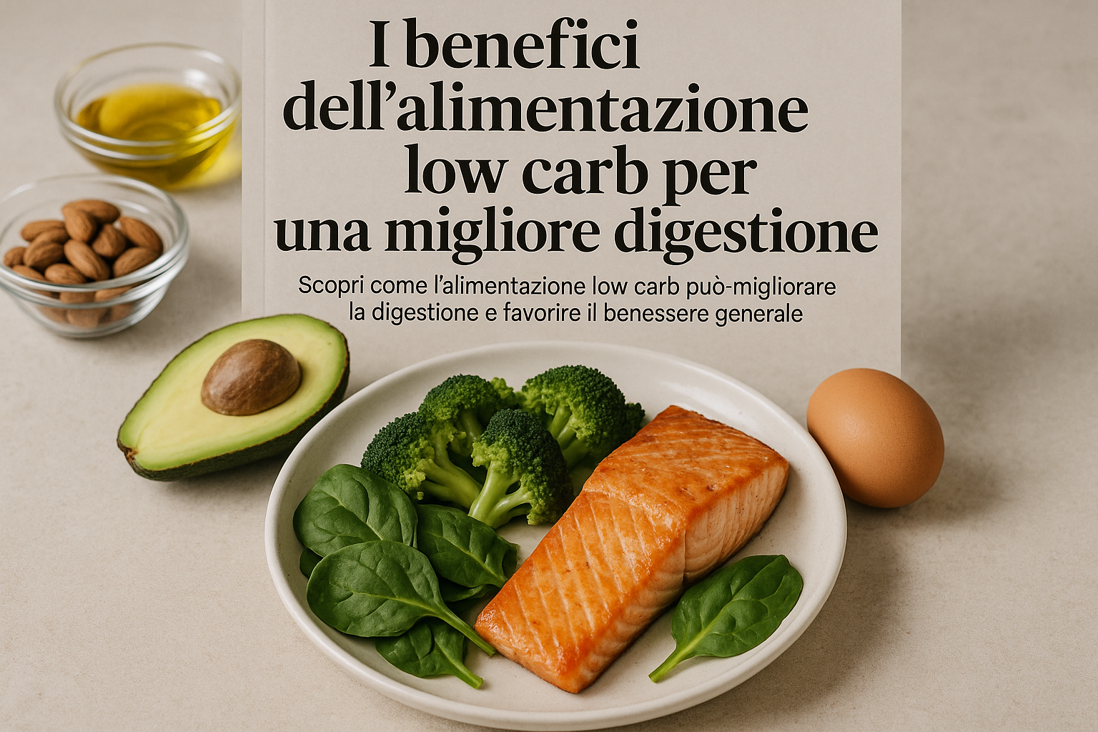 Scopri come l'alimentazione low carb può migliorare la digestione e favorire il benessere generale.