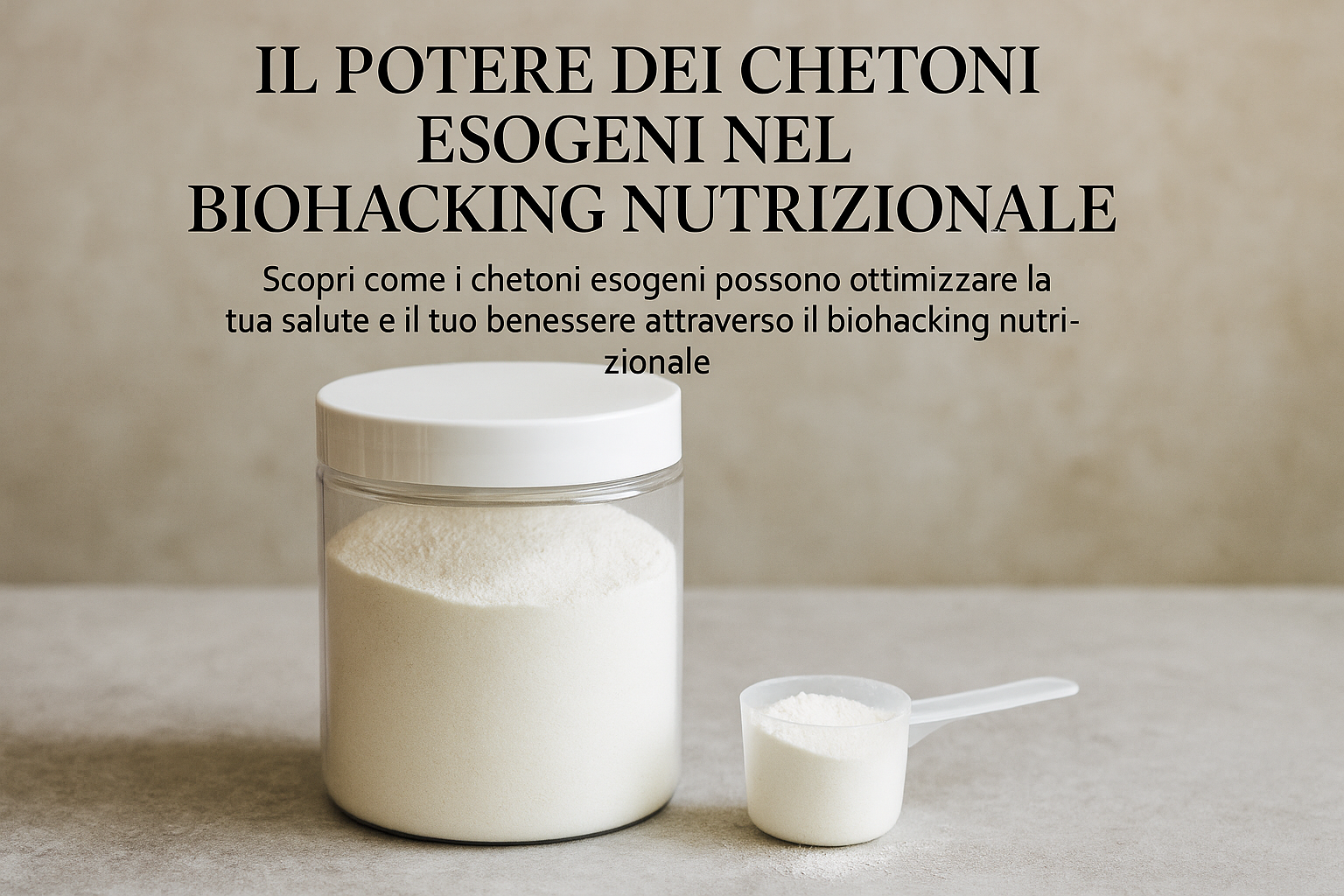 Scopri come i chetoni esogeni possono ottimizzare la tua salute e il tuo benessere attraverso il biohacking nutrizionale.