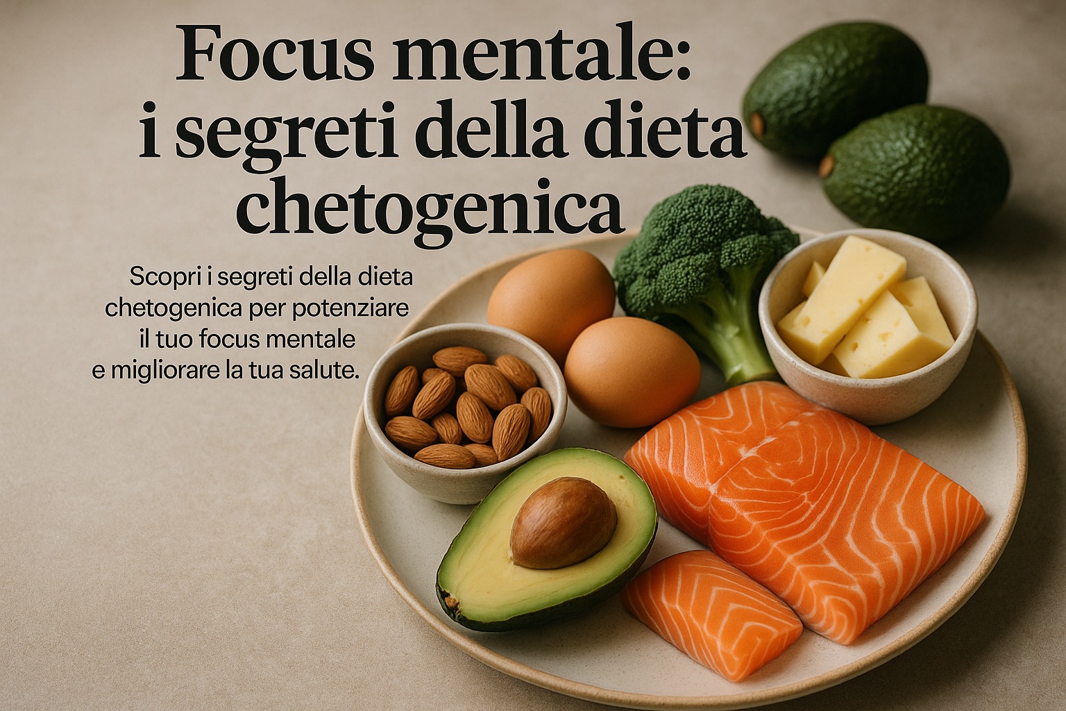 Scopri i segreti della dieta chetogenica per potenziare il tuo focus mentale e migliorare la tua salute.
