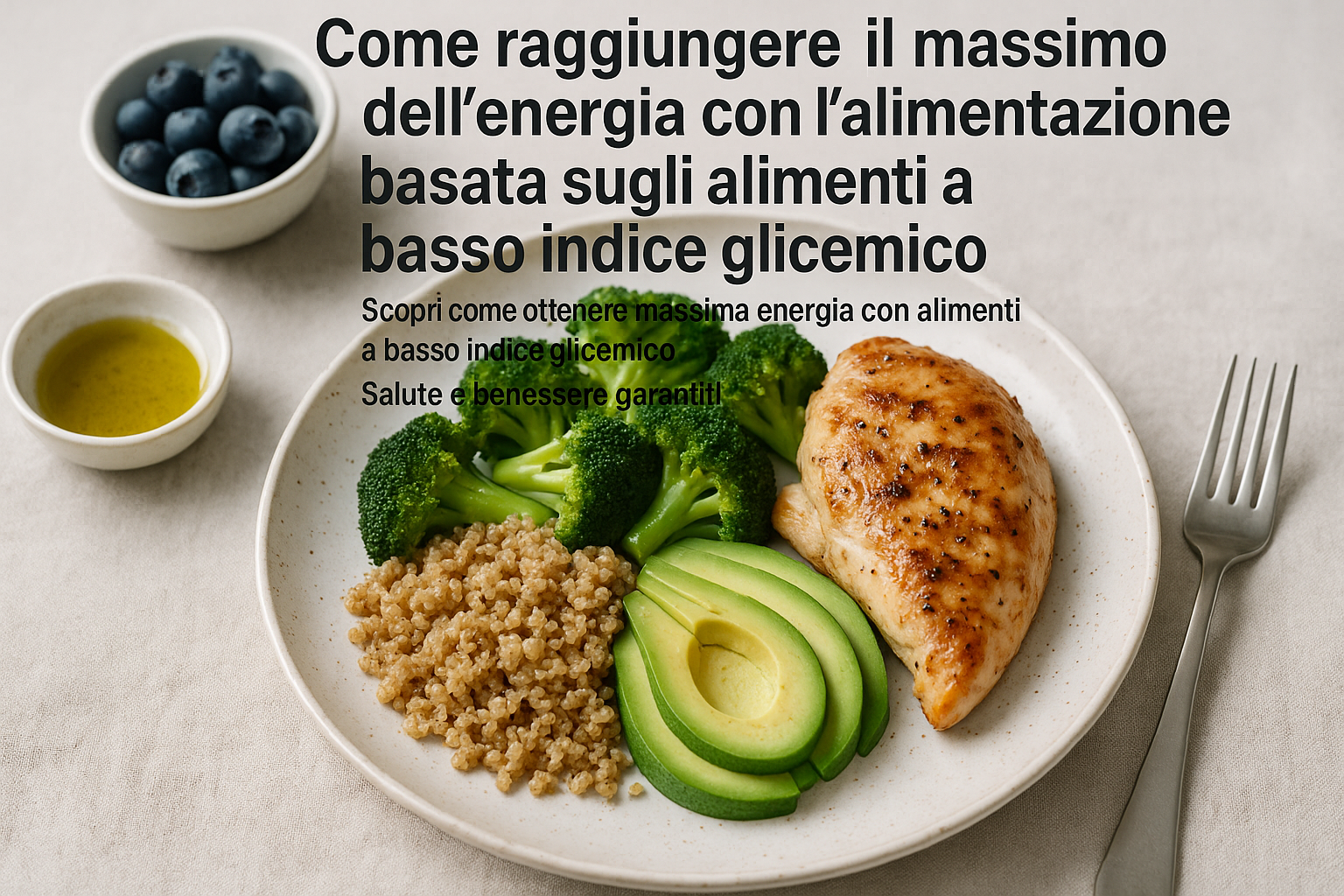 Scopri come ottenere massima energia con alimenti a basso indice glicemico. Salute e benessere garantiti.