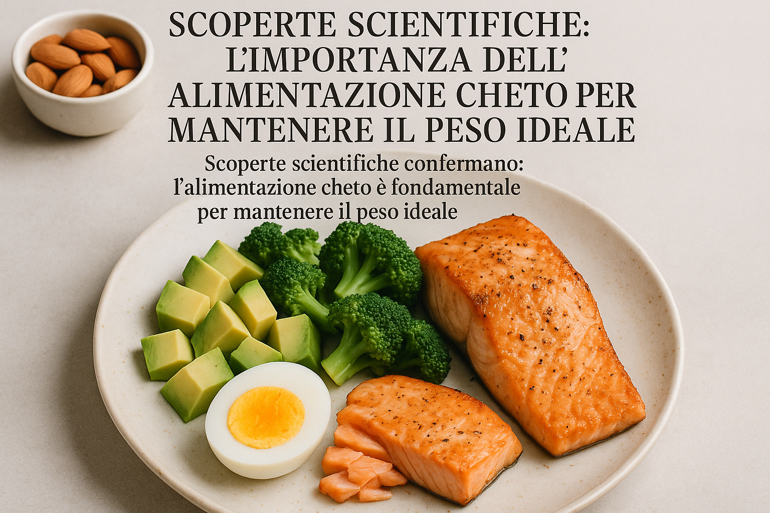 Scoperte scientifiche confermano: l'alimentazione cheto è fondamentale per mantenere il peso ideale.