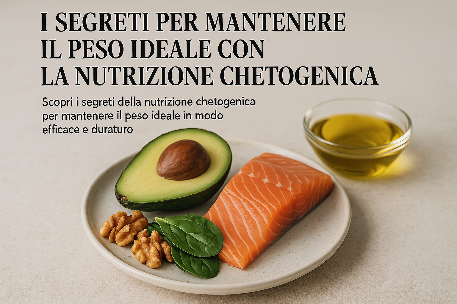 Scopri i segreti della nutrizione chetogenica per mantenere il peso ideale in modo efficace e duraturo.