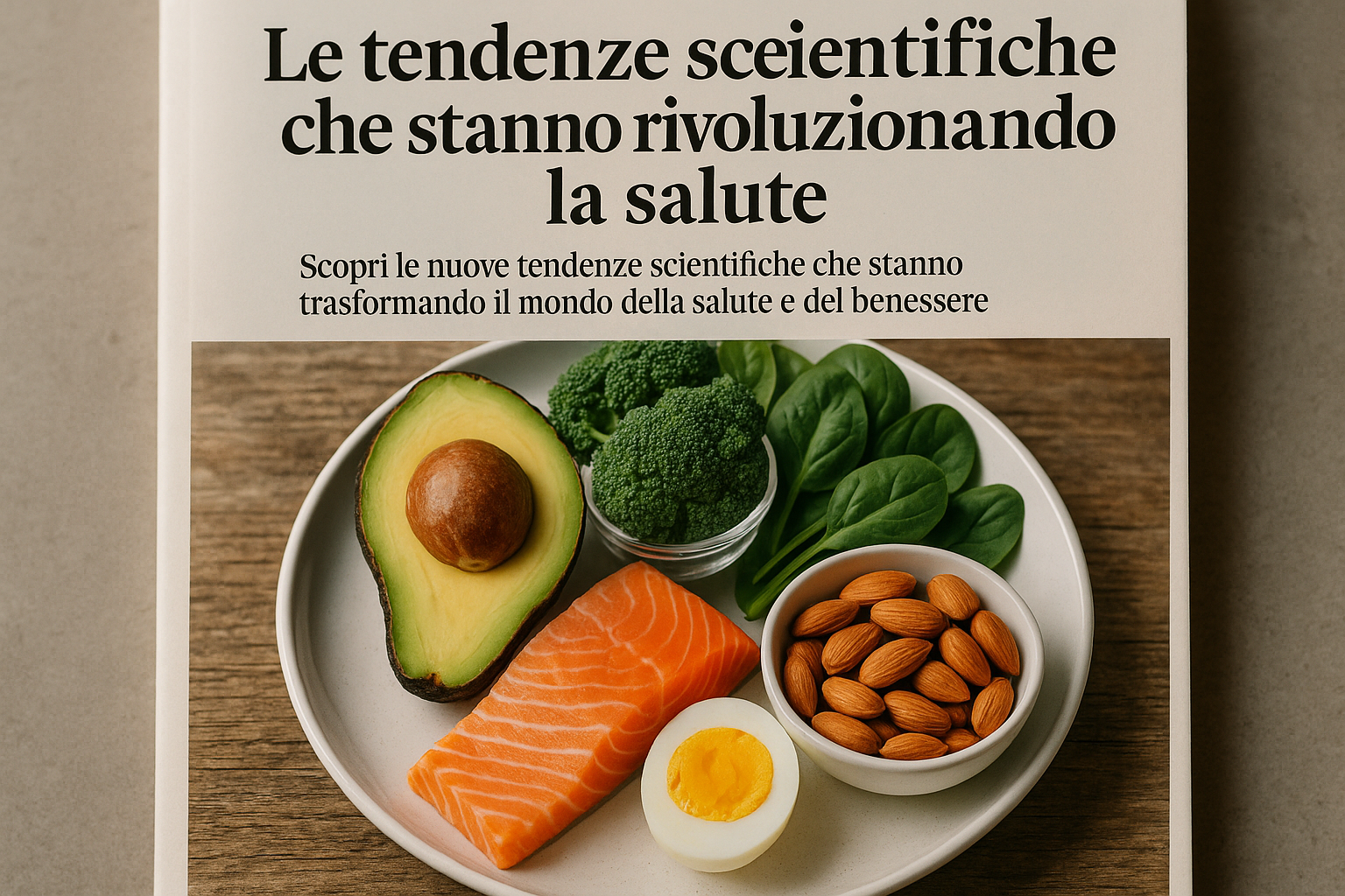 Scopri le nuove tendenze scientifiche che stanno trasformando il mondo della salute e del benessere.